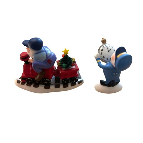 Department 56 North Pole Series All Aboard Train Set - Vintage - Picture 2 of 10